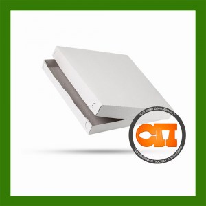 Коробка под пиццу беленая 250х250х40